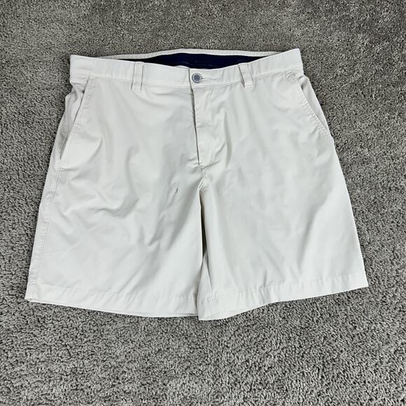 Southern Tide Shorts Mens W36 Gray brrr° Performance Golf Stretch Quick Dry - Picture 2 of 13